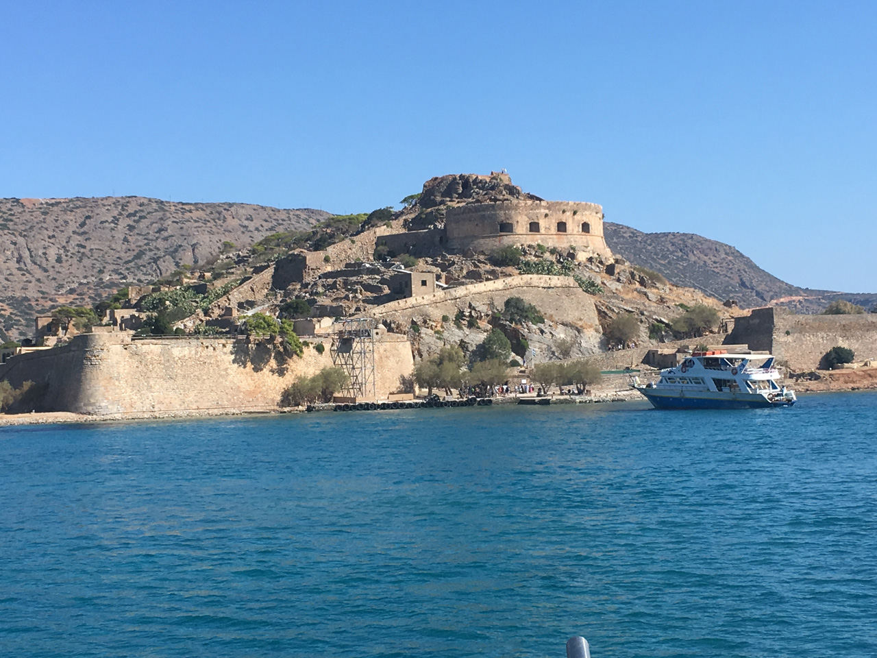 Spinalonga, Kréta, velencei erőd